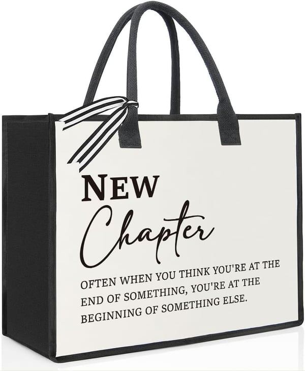 New Beginnings Tote Bag for Coworkers Leaving