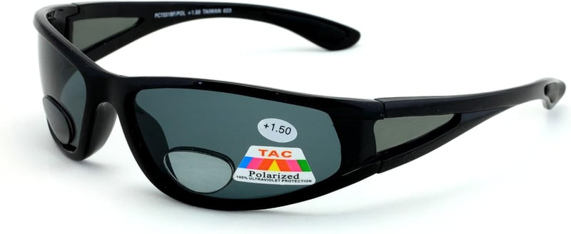 Men's Polarized Fly Fishing Sunglasses with Bifocal Lens