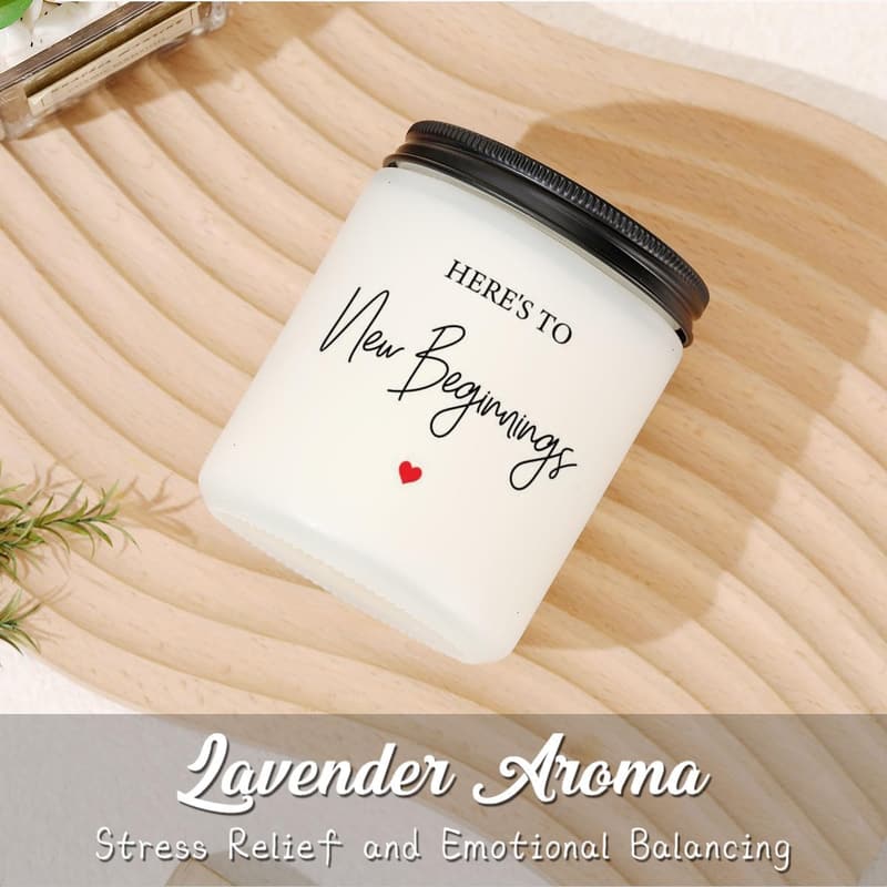 Lavender Scented Candles for Women's Farewell Gifts