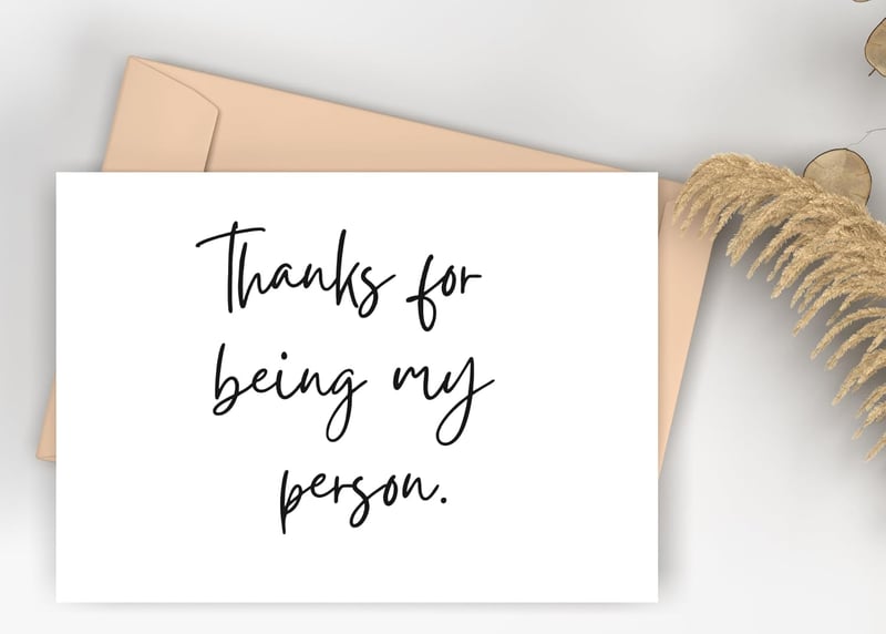 Best Friend Thank You Card - 