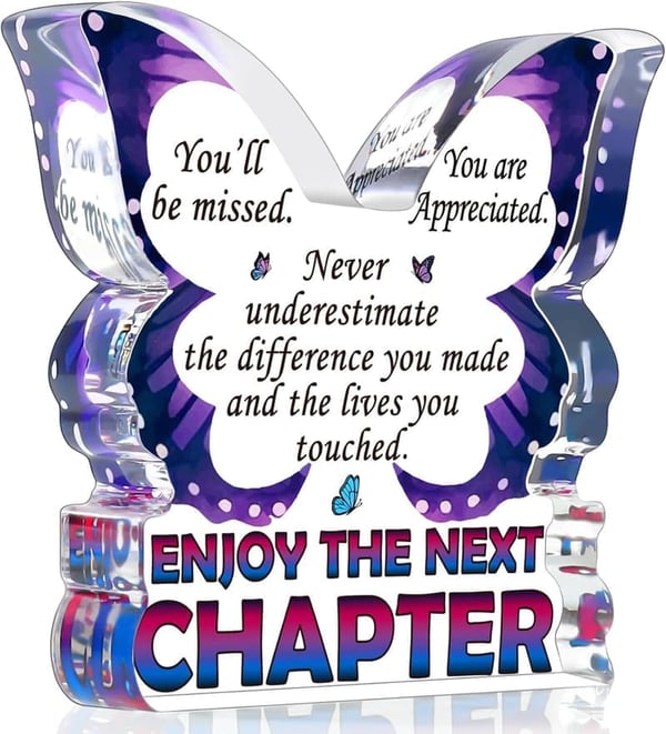 Retirement Gifts for Women - Decorative Plaques & Signs