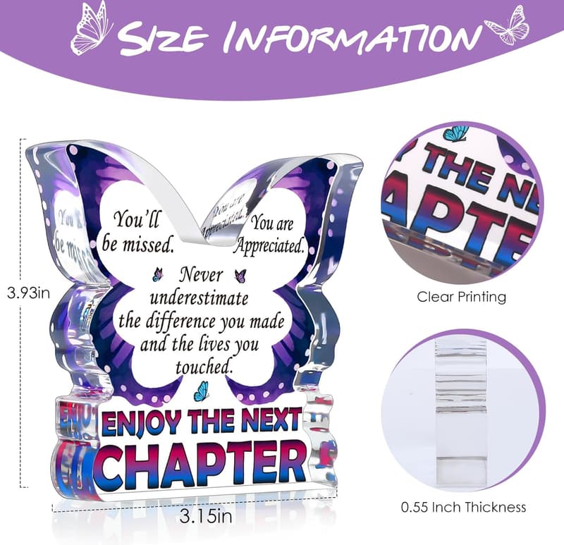Retirement Gifts for Women - Decorative Plaques & Signs