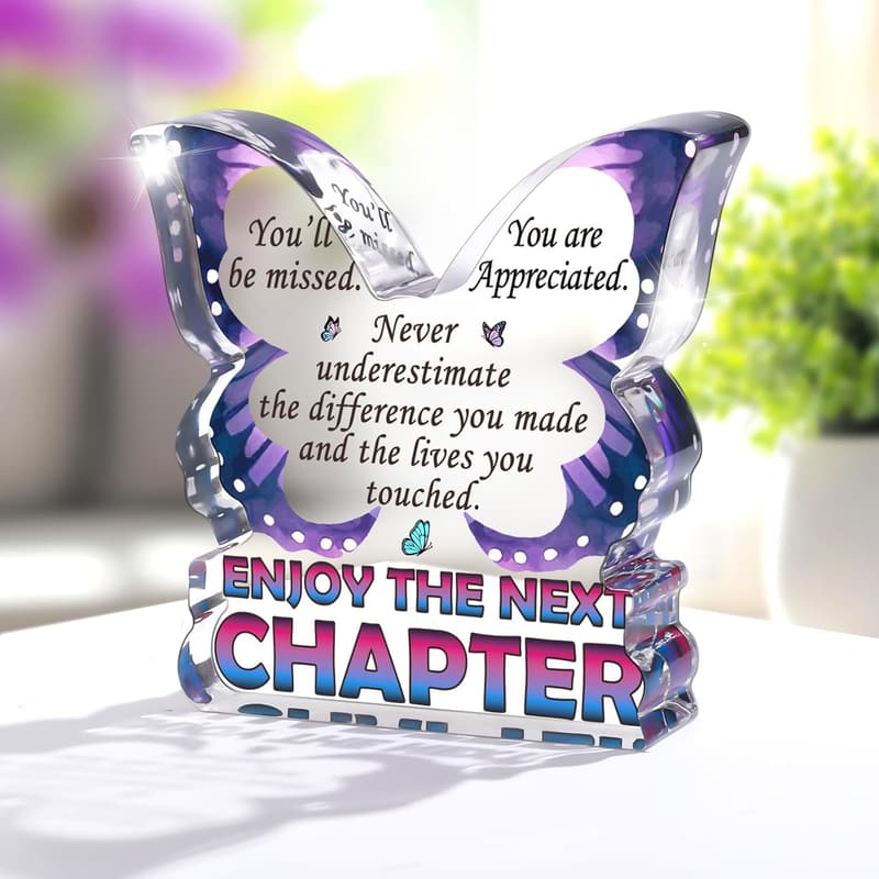 Retirement Gifts for Women - Decorative Plaques & Signs