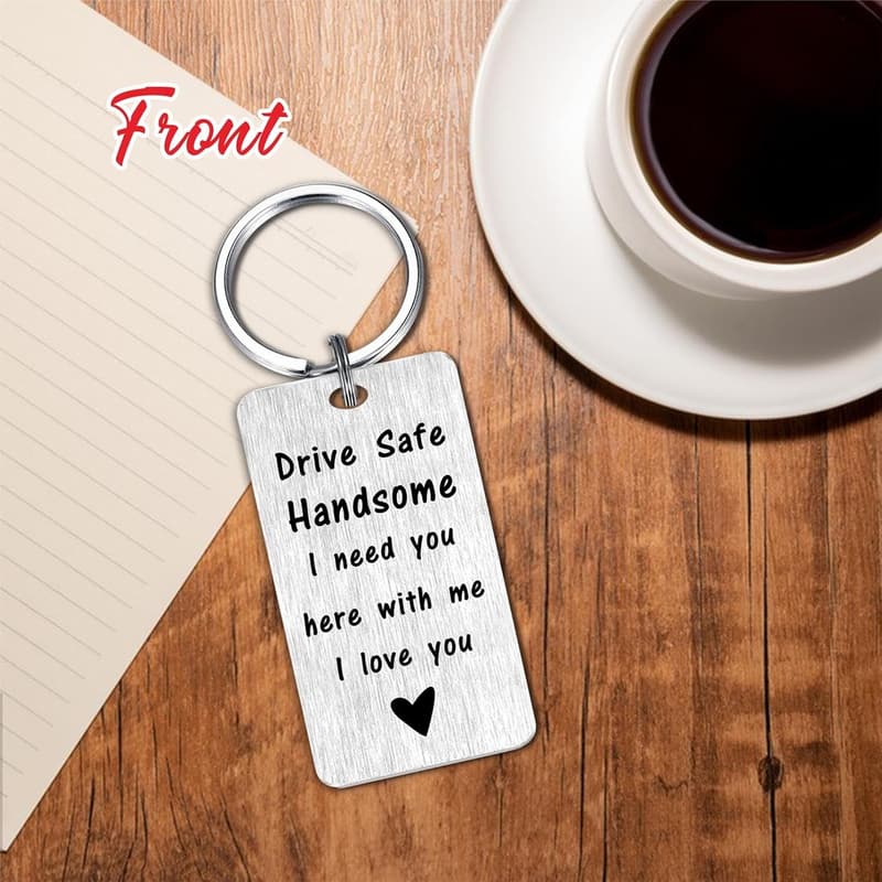 Soulmate Anniversary Keychain Gift for Couples