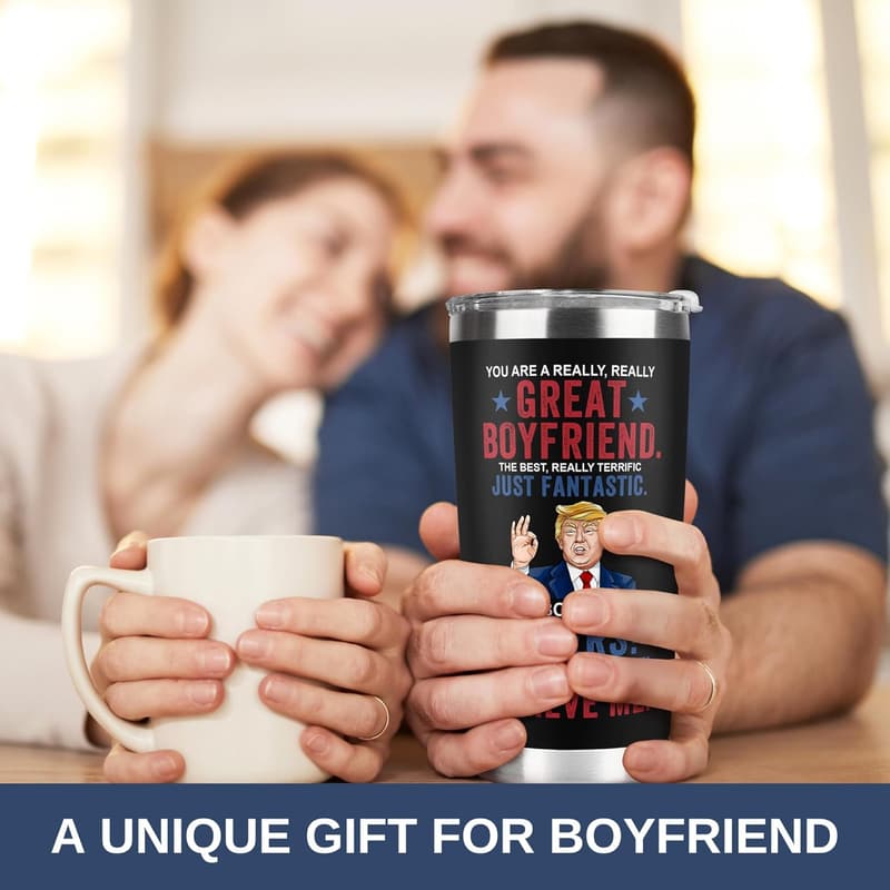 Anniversary Gifts for Him - 20 oz Stainless Steel Tumbler
