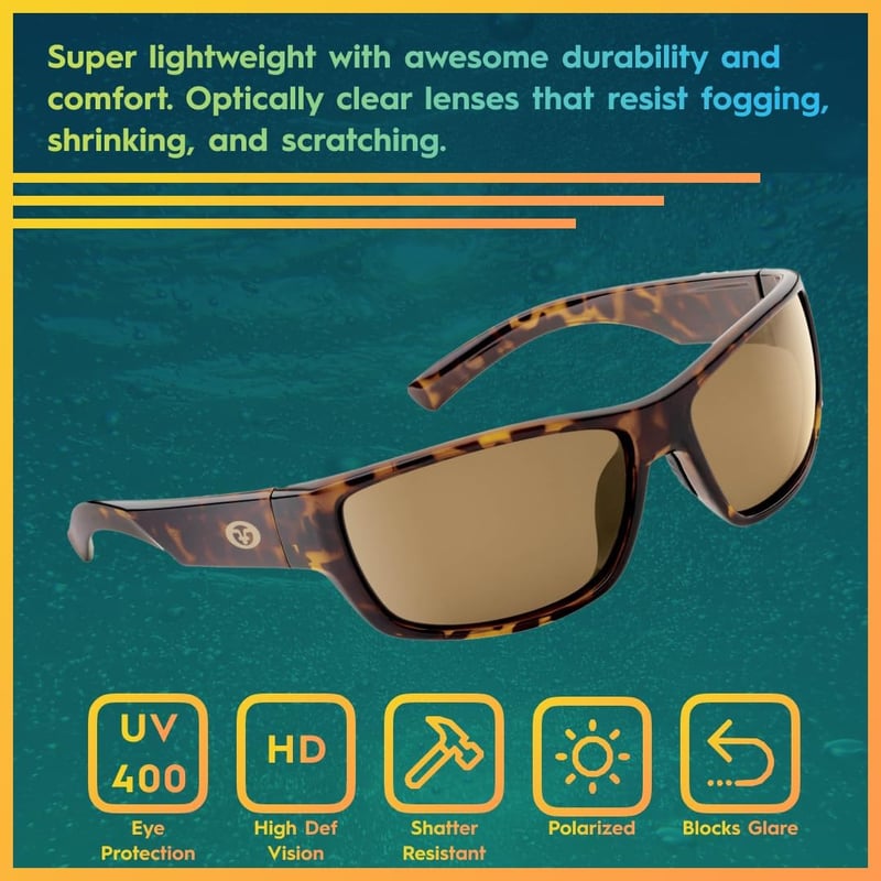 Flying Fisherman Matecumbe Polarized Sunglasses for Outdoor Sports