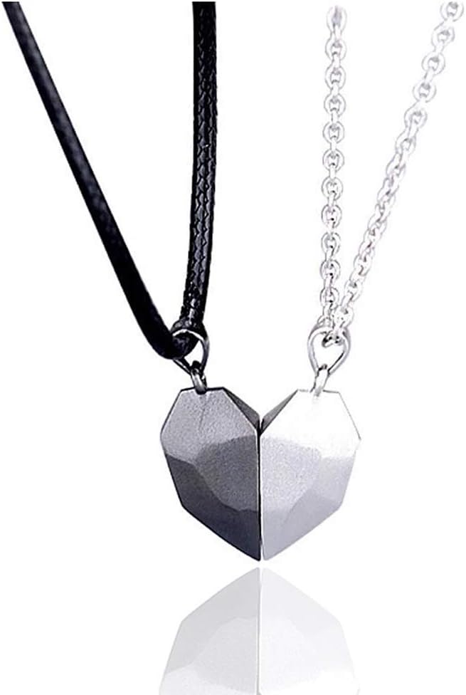 Couples' Magnetic Pendants - 
