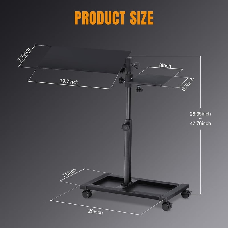Adjustable Racing Simulator Cockpit with Rolling Keyboard Tray