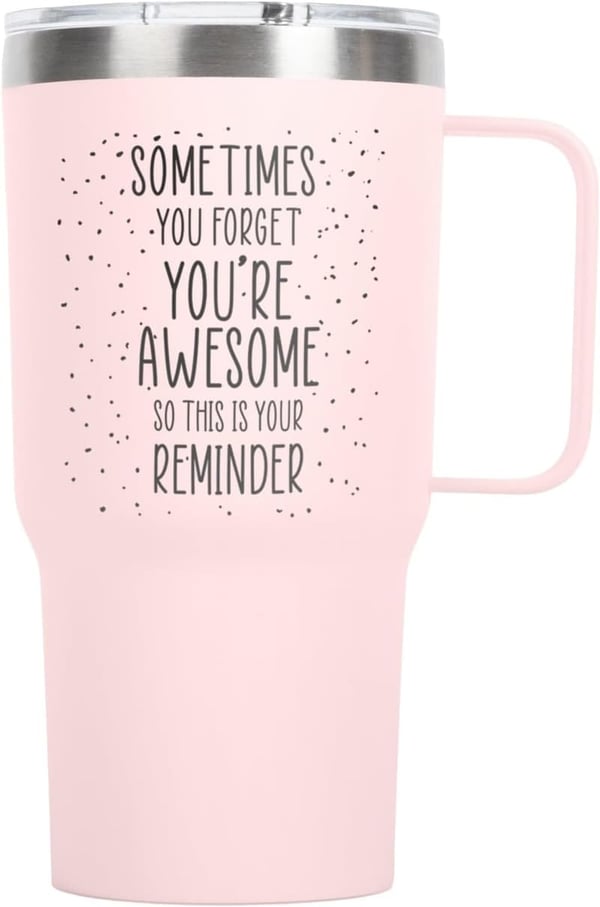 Cute Pink Birthday Gift Mug for Women