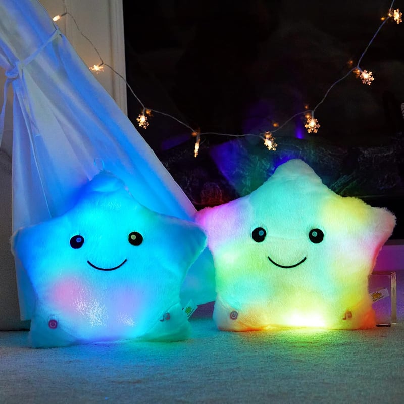 13th Birthday Lullaby Glow Star Stuffed Animal for Toddlers