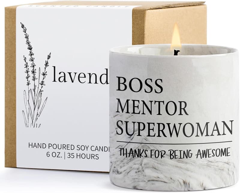 Boss Appreciation Candle - 6oz Gift for Women Managers