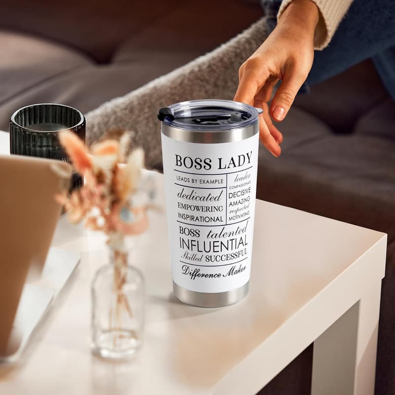 Boss Lady Tumbler - Funny Gift for Women Entrepreneurs