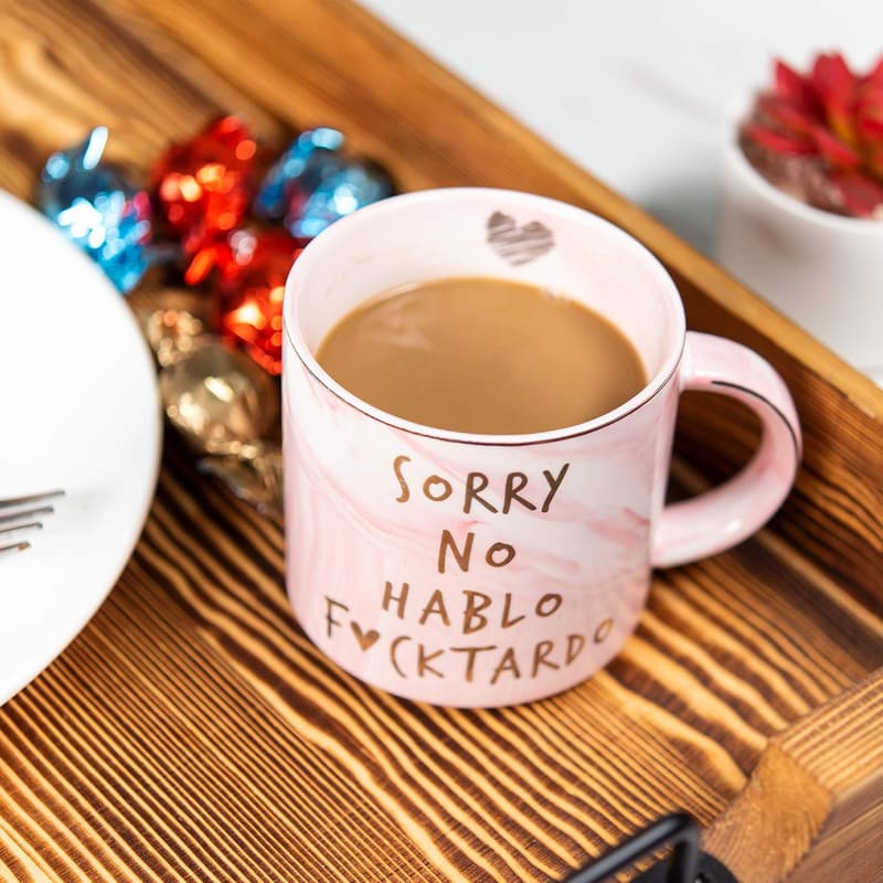 Funny Sarcastic Mug - Novelty Gift for Women, 11.5oz Ceramic