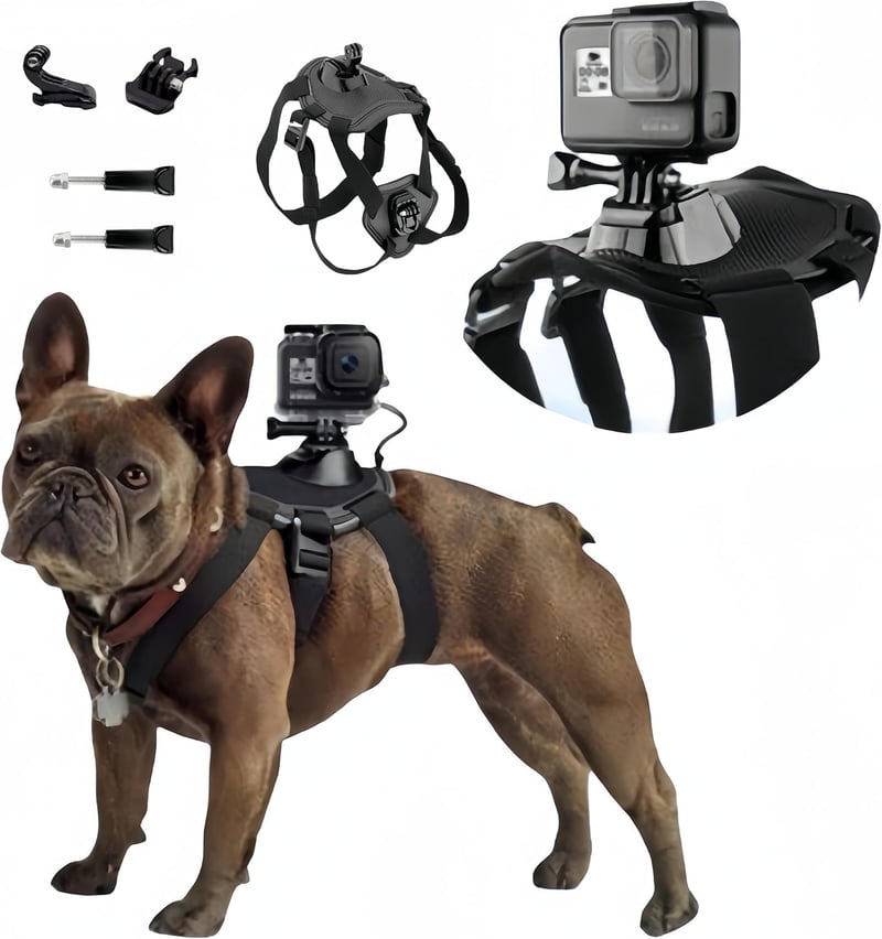 Adjustable Dog Harness for GoPro & DJI Osmo Pocket Camera