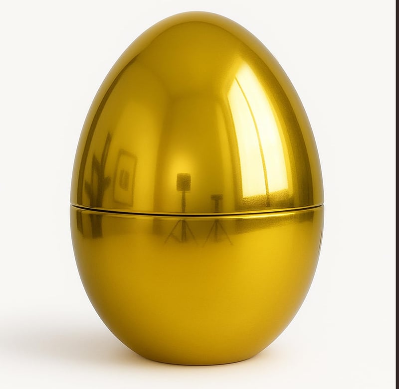 Easter Party Jumbo Plastic Egg - 10