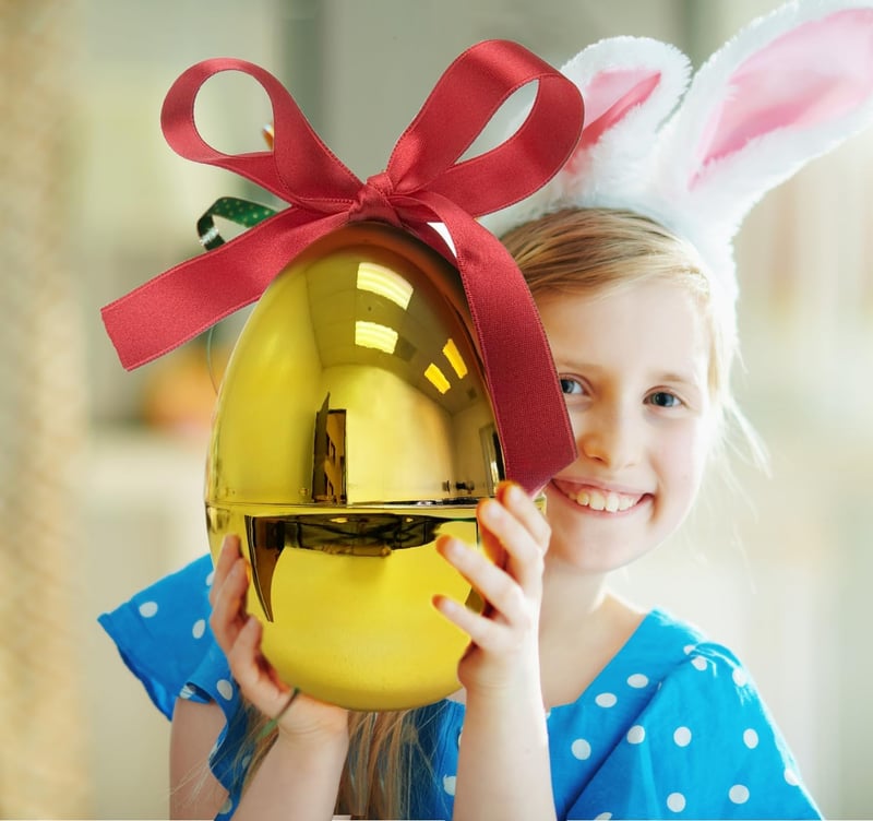 Easter Party Jumbo Plastic Egg - 10