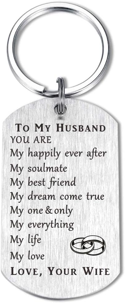 Soulmate Keychain for Anniversary, Wedding, or Valentine's Day
