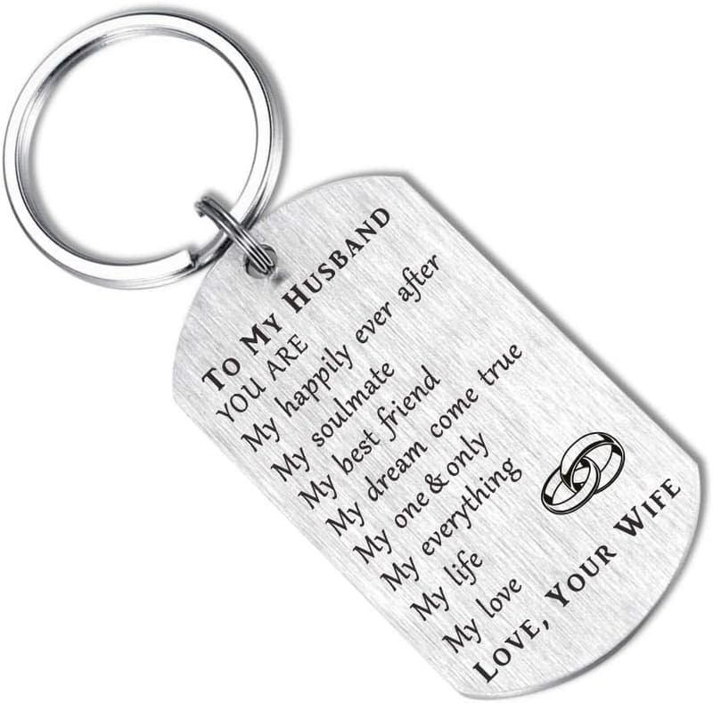 Soulmate Keychain for Anniversary, Wedding, or Valentine's Day