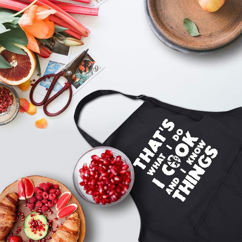Funny BBQ Chef Apron for Men - 