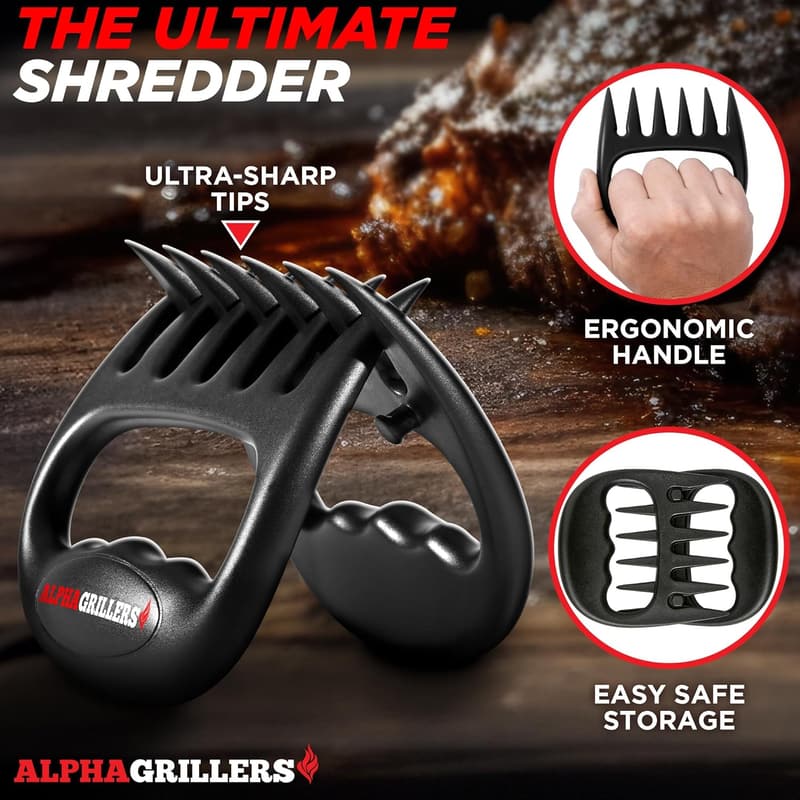 Father's Day Gift: Alpha Grillers Meat Shredder Claws for BBQ