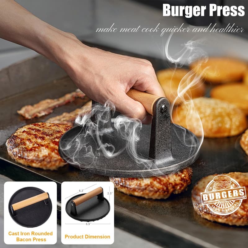 Griddle Accessories Kit for Outdoor BBQ - 27pcs Grill Tools Set