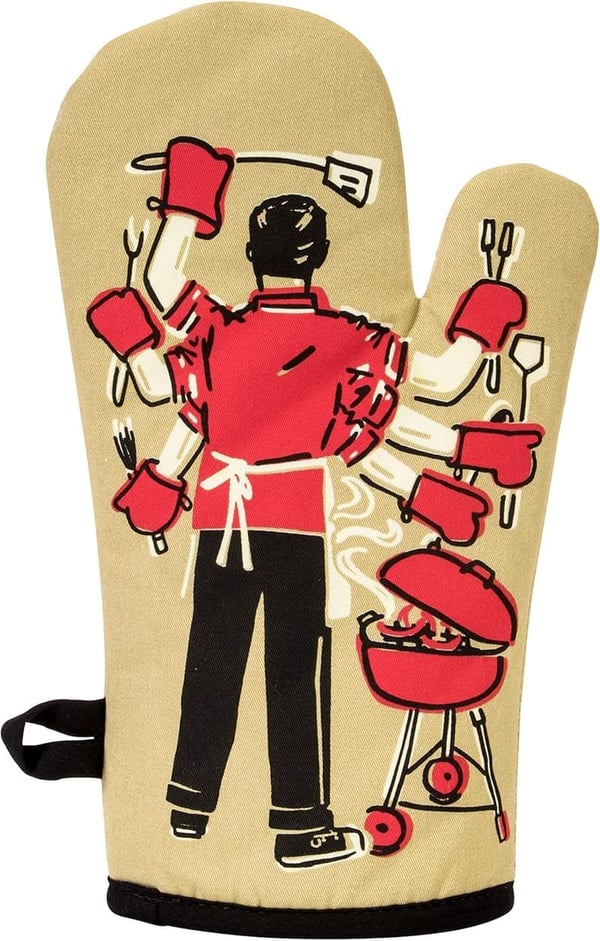Super-Insulated Cotton Oven Mitt - 