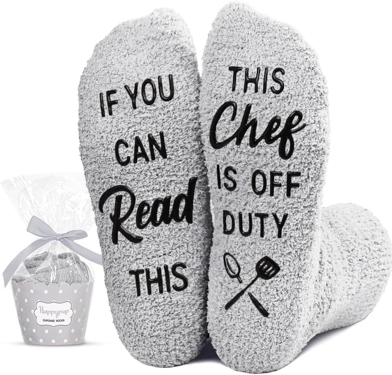 Funny Chef and Baker Socks for Men and Women