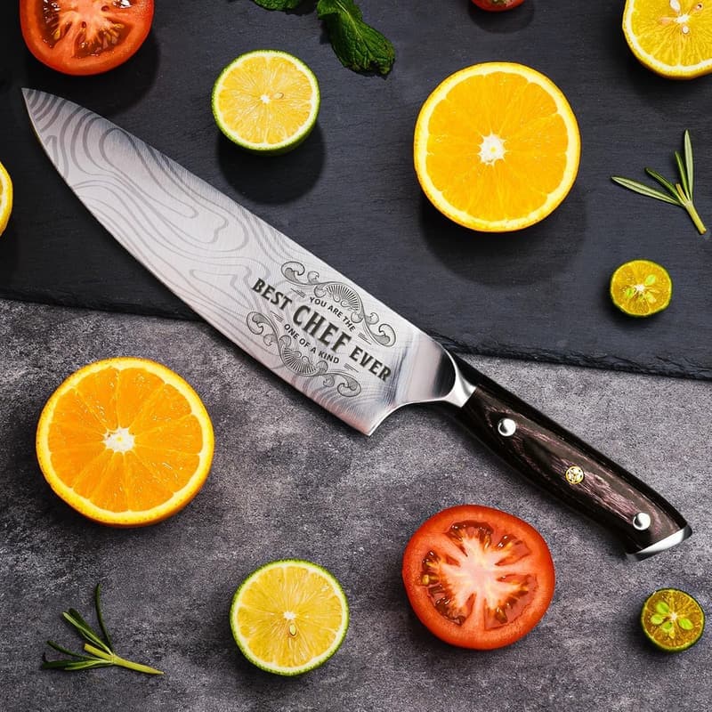 Professional 8-Inch Chef Knife Set for Men & Women