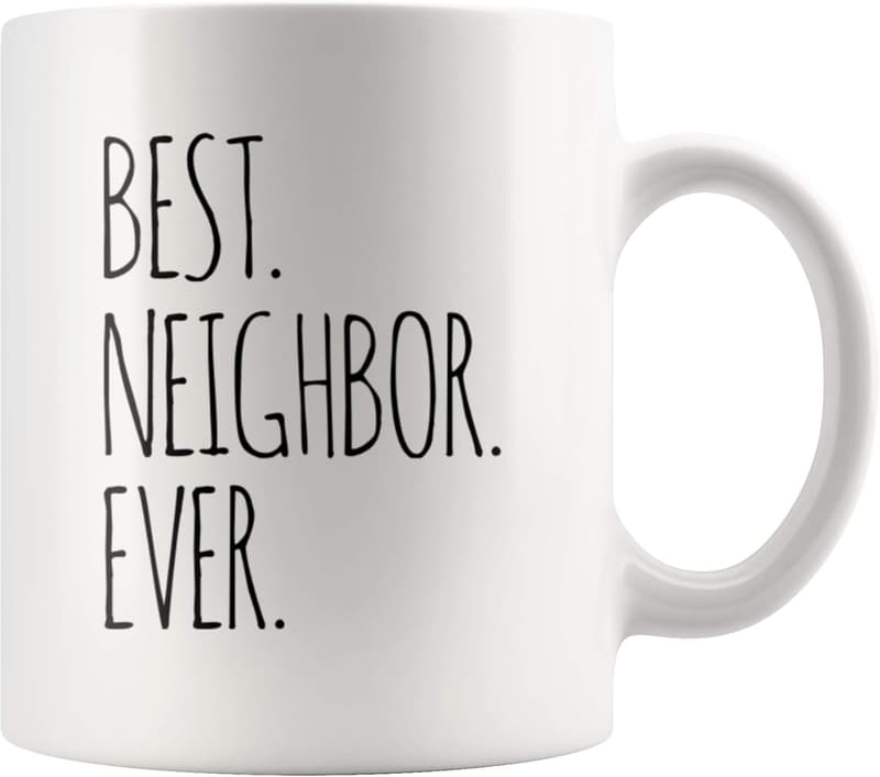 Farewell Gift Mug for Neighbors - 11 oz