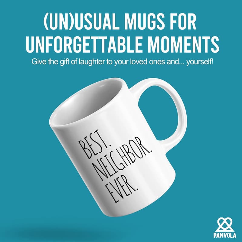 Farewell Gift Mug for Neighbors - 11 oz