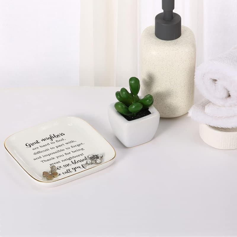 Birthday Jewelry Tray for Women - Scwhousi Ring Dish