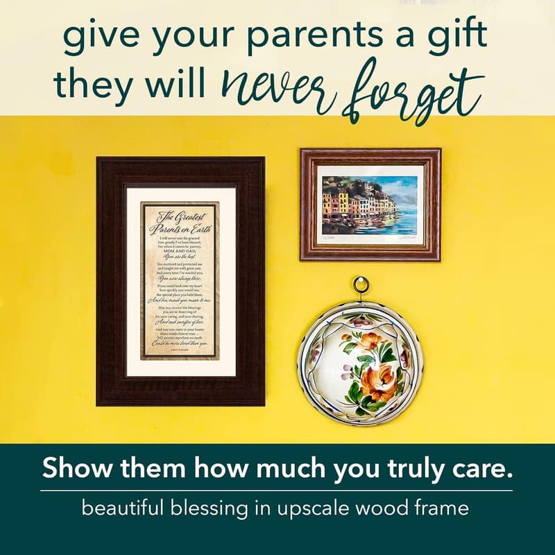 Greatest Parents Wall Art Frame | 8.5