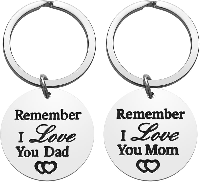 Christmas Keychain Set for Parents - 