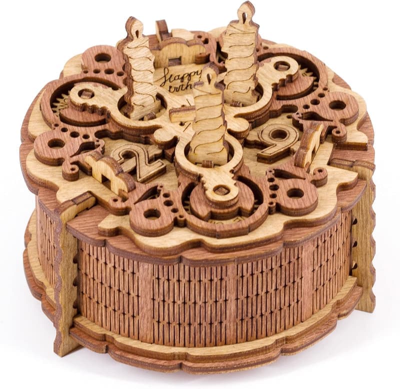 Unique 3D Birthday Puzzle Gift Box for Adults