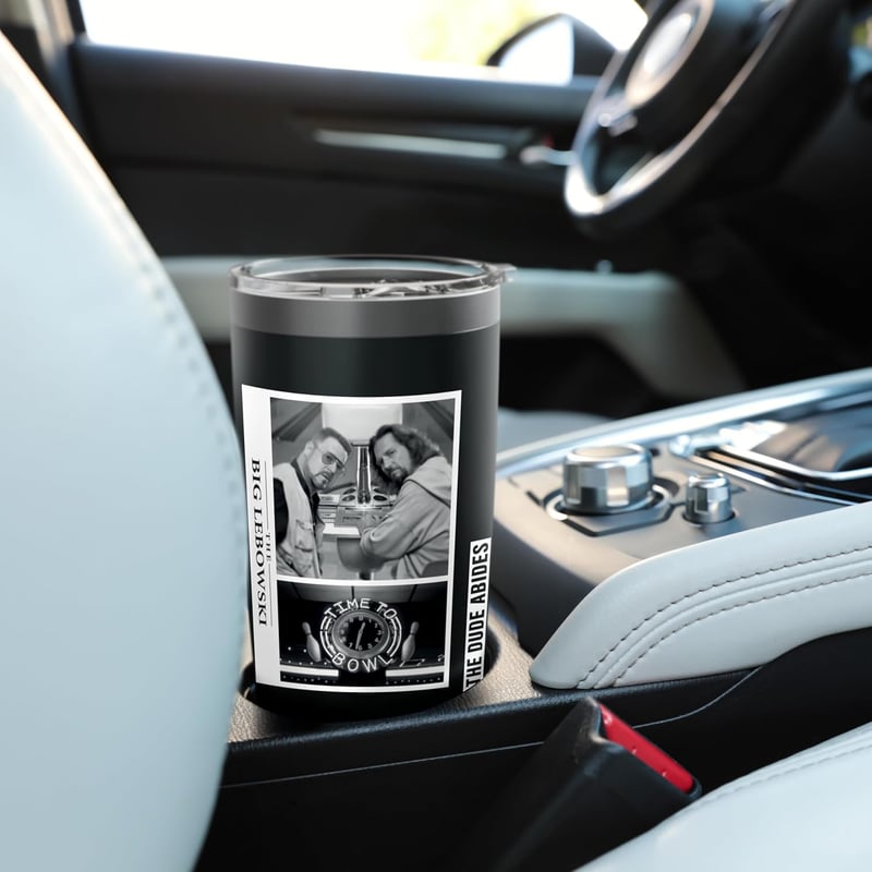 The Dude Abides Stainless Steel Insulated Tumbler