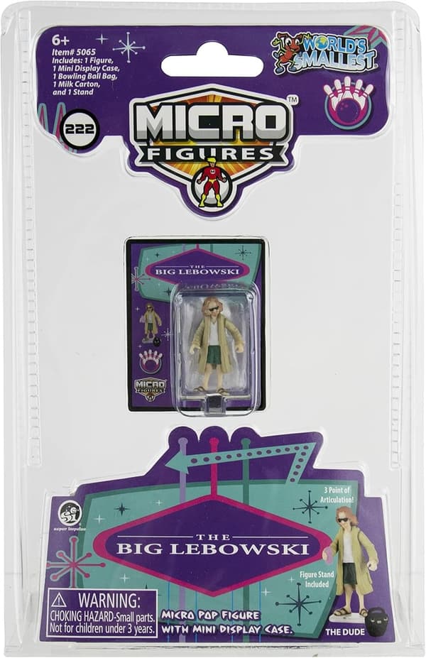 The Big Lebowski Micro Figures - World's Smallest Collectibles