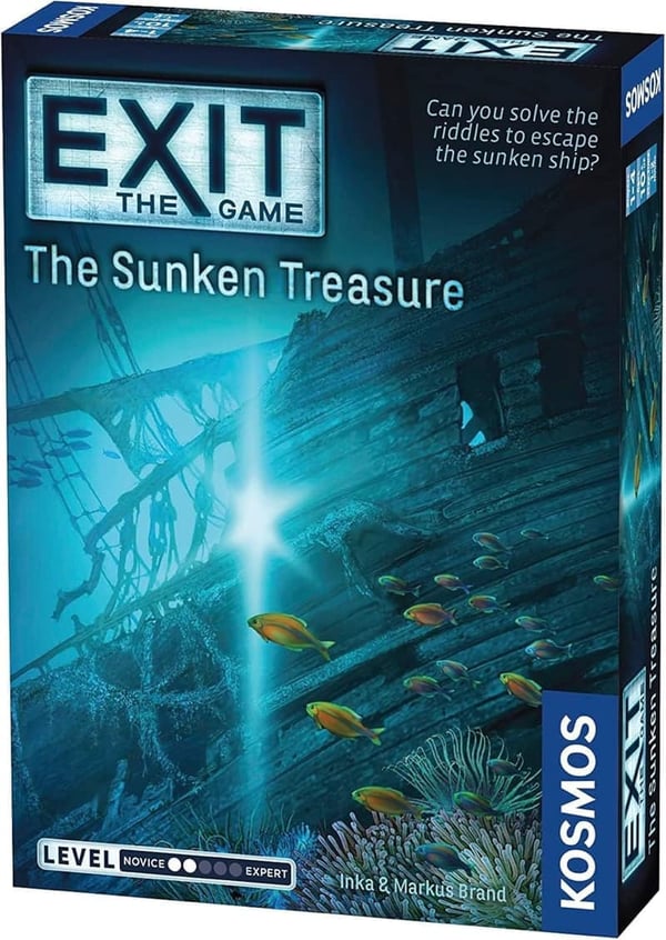 The Sunken Treasure: At-Home Escape Room Game for Families