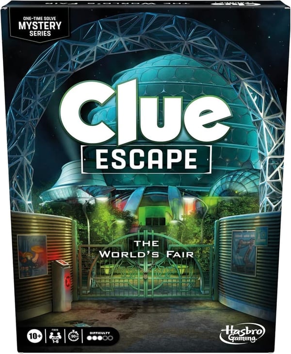 World’s Fair Escape Room Board Game for Families | 1-6 Players