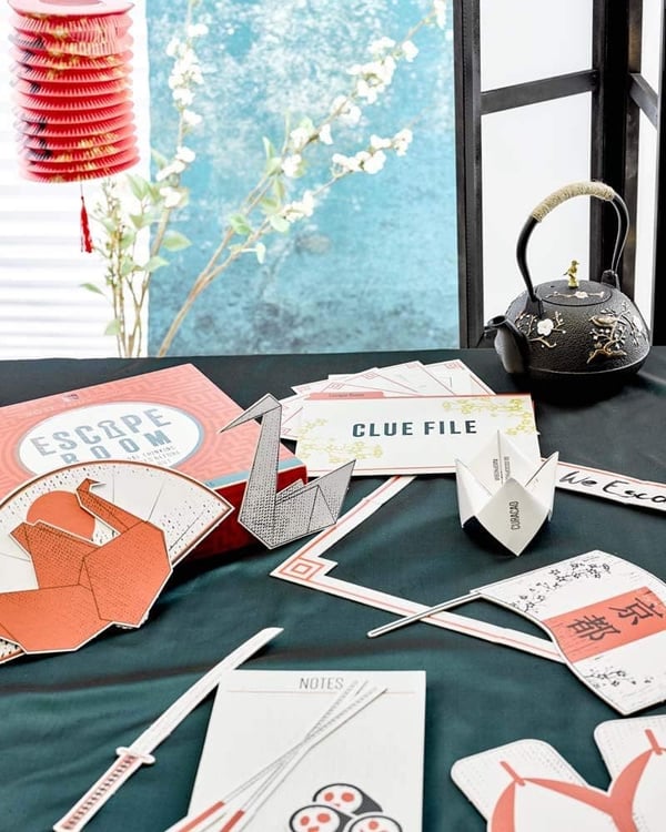 Japanese Themed Escape Room Game for Adults and Teens