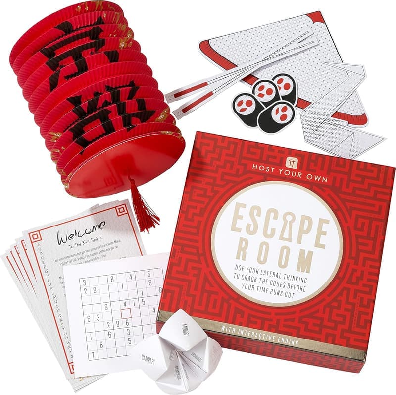 Japanese Themed Escape Room Game for Adults and Teens