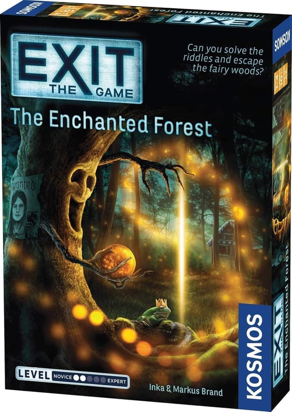 Enchanted Forest Escape Room Game for Families | 1-4 Players