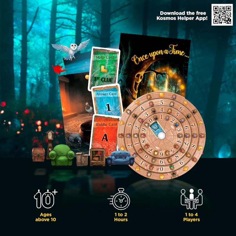 Enchanted Forest Escape Room Game for Families | 1-4 Players