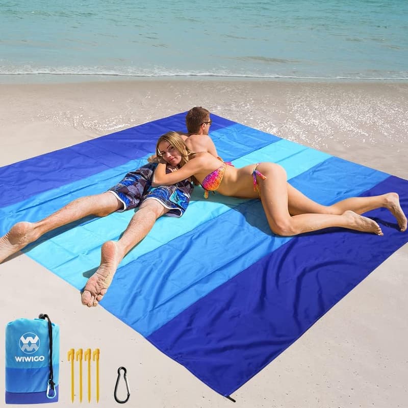 Waterproof Sandproof Beach Blanket Mat - 79