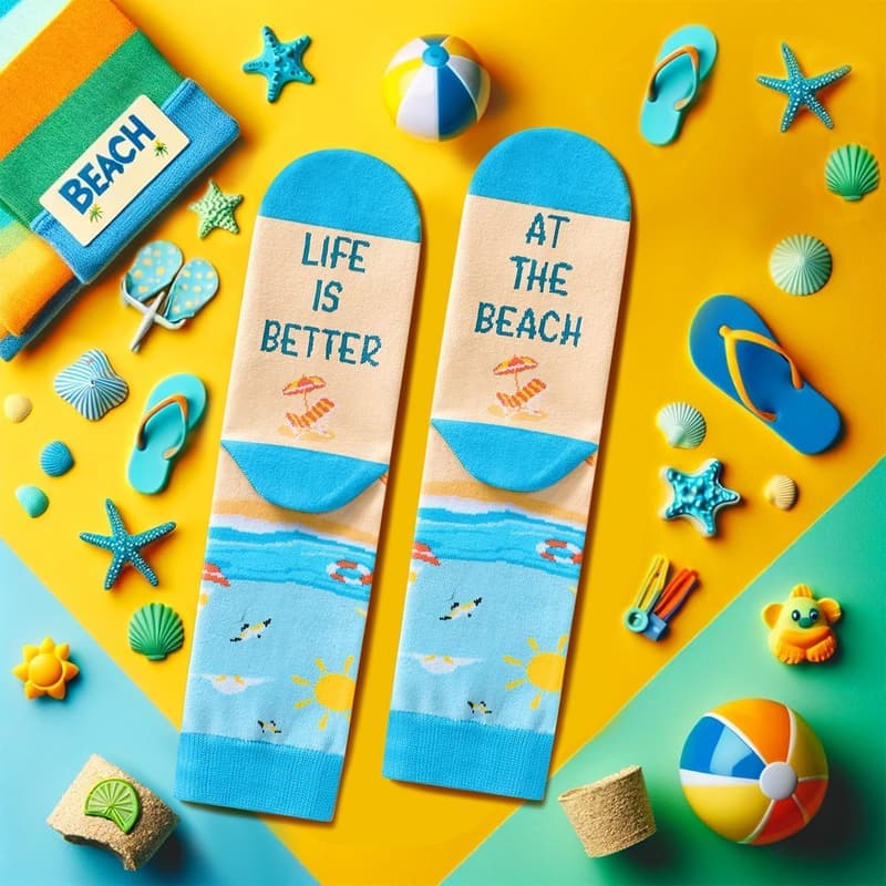 Sports Socks for Men & Women - Perfect for Beach & Yoga