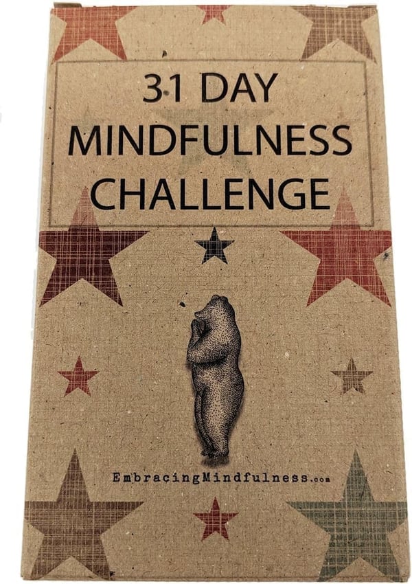 31-Day Mindfulness Challenge Cards for Daily Well-being