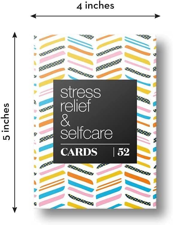 Stress Less Self-Care Cards for Mindfulness & Relaxation