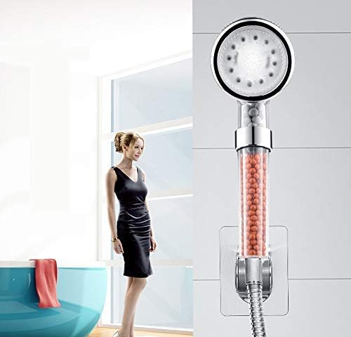 High-Pressure LED Handheld Shower Head for Dry Skin Relief