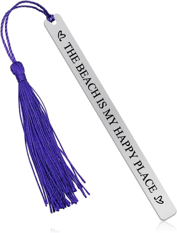 Beach Lover Graduation Bookmark Gift for Girls and Women