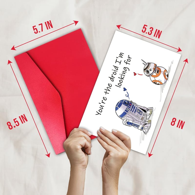 Valentine's Day Star Wars Card for Boyfriend - 