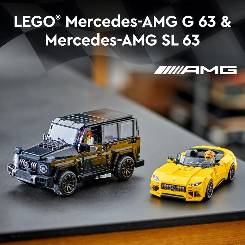 LEGO Speed Champions Mercedes-AMG F1 Toy Car Set for Kids